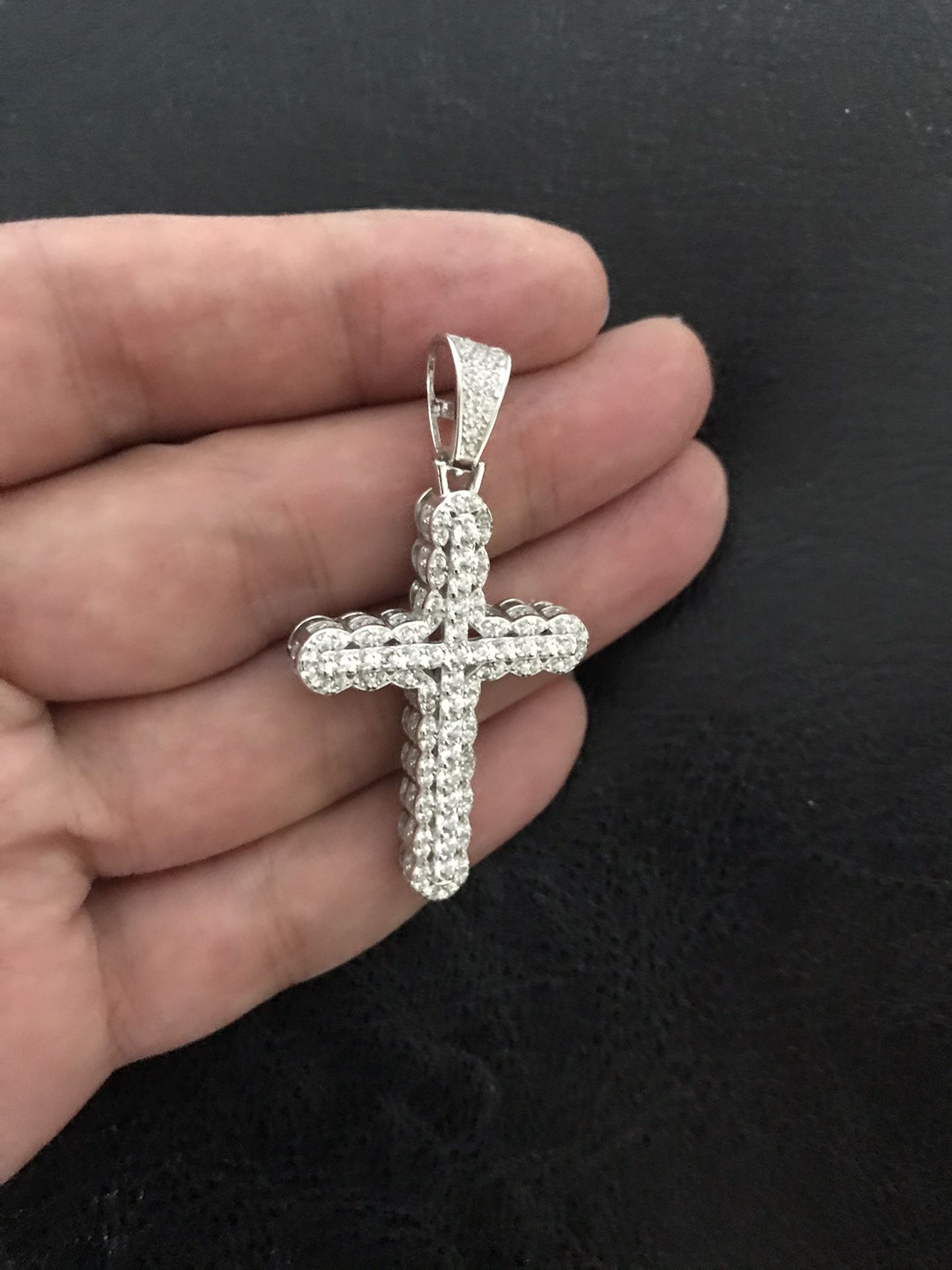 925 Sterling Silver Cross Pendant
