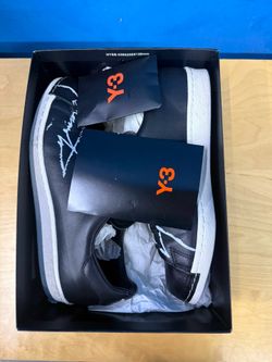 Y-3 Yohji Yamamoto Signature Leather Sneakers