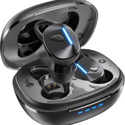 Wireless Earbuds IPX8 Waterproof Touch Control, Bluetooth 5.3 in Ear Headphones with Charging Case, TWS Headset for Phone,Samsung,Android, Sport and W