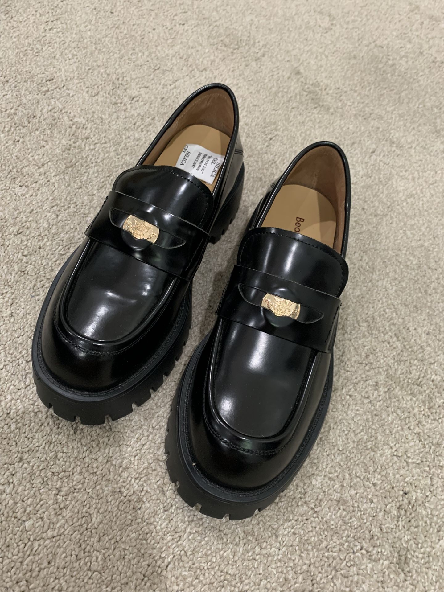 Platform loafers