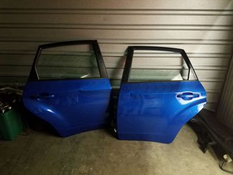2013 subaru wrx hatchback rear doors