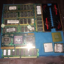 Processor, Memory Chips