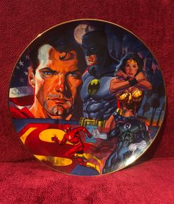 Justice League of America Limited Edition Collector’s Plate - Number 236/2,500