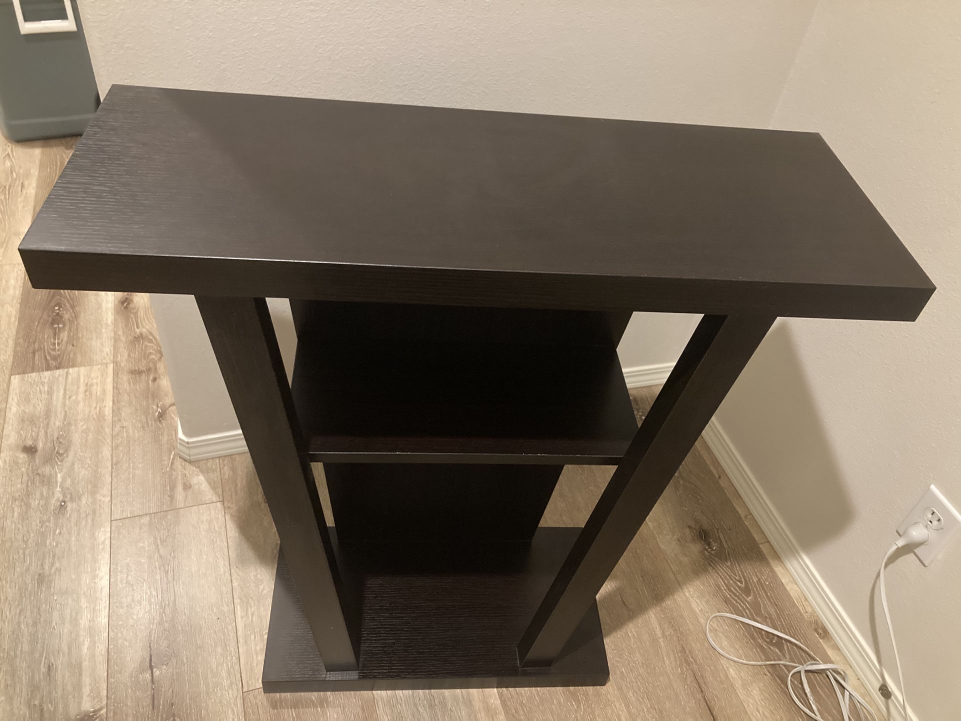 Dark Wood Console Table