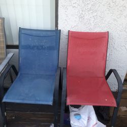Out Door Chairs And Ladder