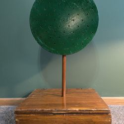 Vintage Handmade Wooden Lollipop Holder Stand 