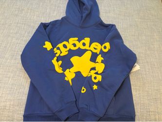 Sp5der Beluga Hoodie TC Blue