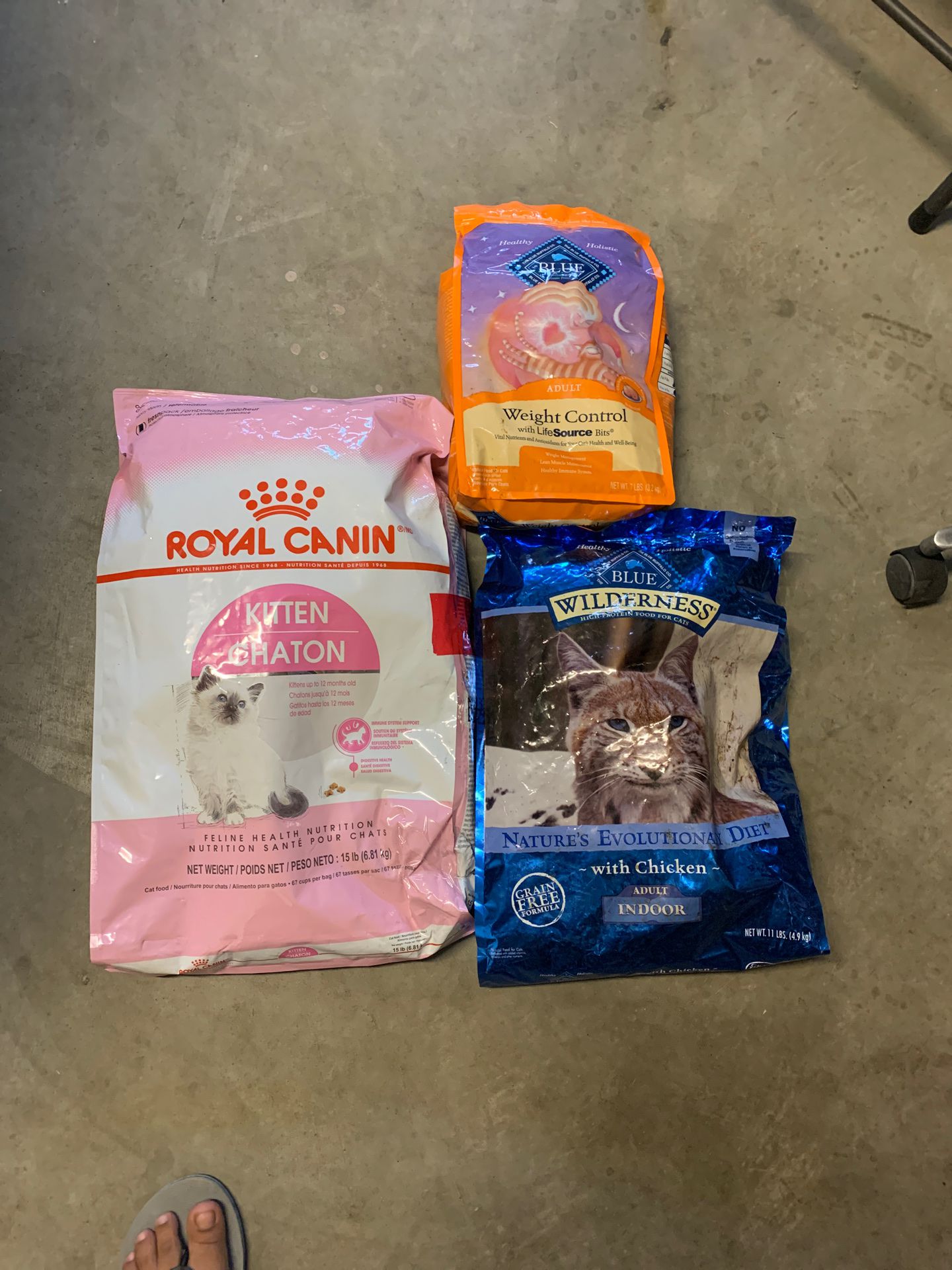 3 bundle cat food
