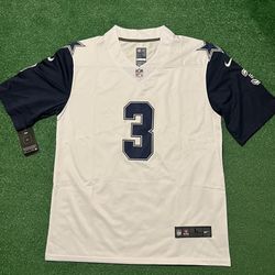 Dallas Cowboys George Pickens Throwback White Jersey 