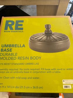 Room Essentials Resin Umbrella Base