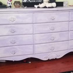 Large French wood Dresser 