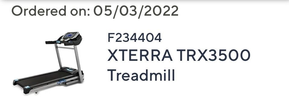 XTERRA TRX3500 Treadmill