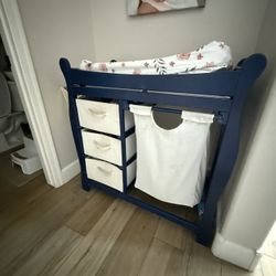 Baby Changing Table With Storage 