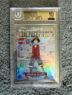 NCAA Basketball Voyage Luffy BGS 10