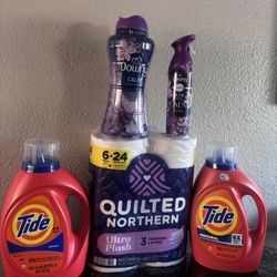 Tide 80oz And Downy Calm Bundle 