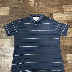 Nautica men's striped polo shirt