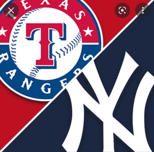 Rangers VS Yankees Oct 4