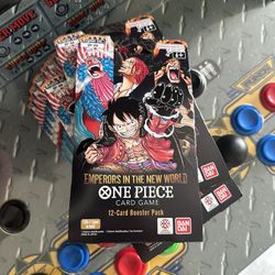 12 One Piece Card Game New World Booster Pack