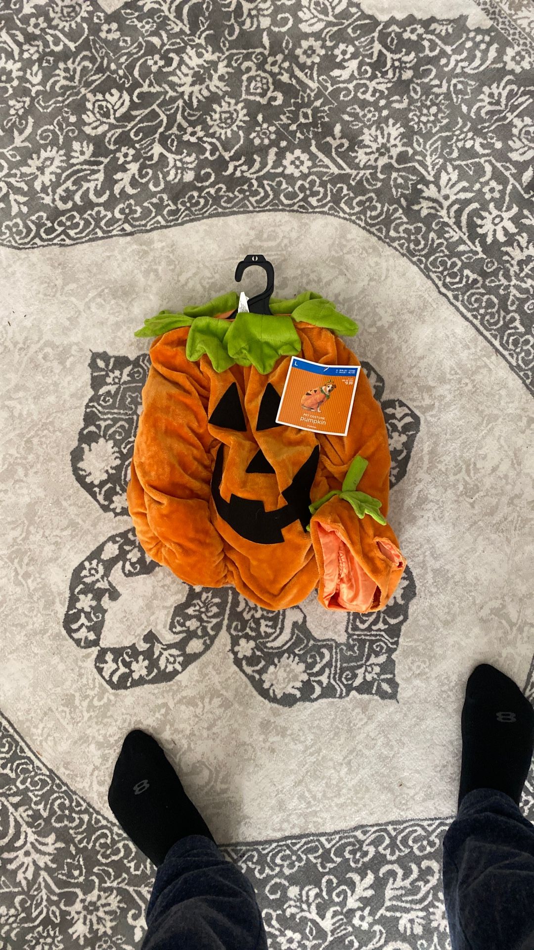 Pet Costume, Pumpkin (Halloween)