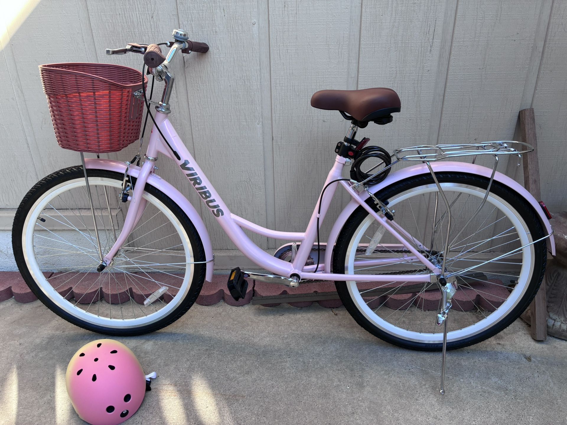 Pink Bike Plus Helmet