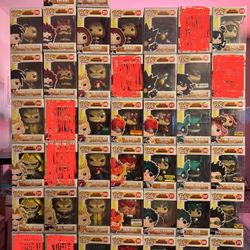 My Hero Academia Funko Pops
