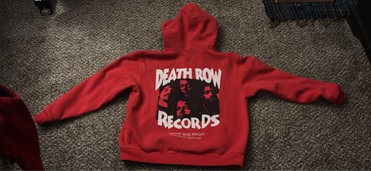 Death Row Records Red Graphic Hoodie