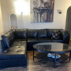 Leather Couch