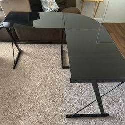Glass Desk