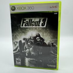 Fallout 3 (Xbox 360 Microsoft) Complete & Tested