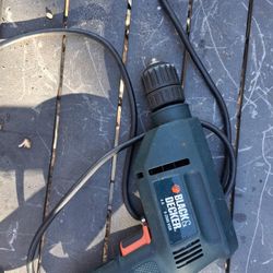 Corded Black And Decker Drill