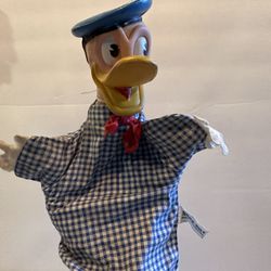 Vintage Donald Duck Puppet 