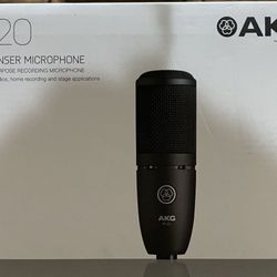 AKG P120 Microphone W/ Extras