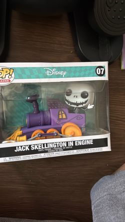Jack Skellington in Engine Disney Pop Trains