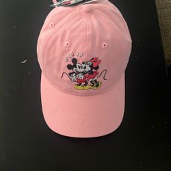 Pink Mickey Minnie Woman Hat