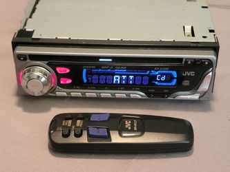 Vintage JVC KD-G300 CD MP3 Receiver -/  Harness and Remote Tested