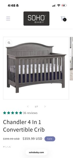 SoHo baby 4 in 1 crib