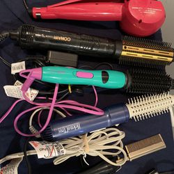 Straightening & Curling Irons$5 Each Or All Five $20