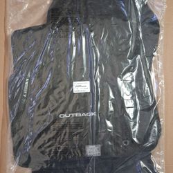 Genuine Subaru Outback black carpeted floor mats 20-22