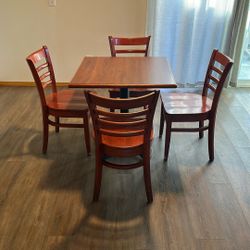 Dining Table And Chairs 