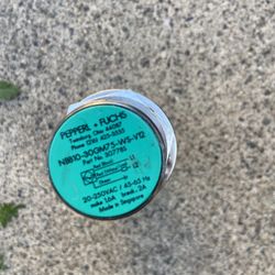 Pepperl+Fuchs NBB10-30GM75-WS-V12 industrial proximity sensor.  