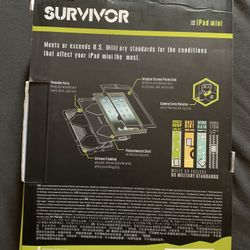 Griffin Survivor iPad Mini Case Black/Citron