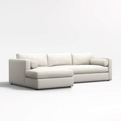 Crate and Barrel Sectional Couch, Brand New!