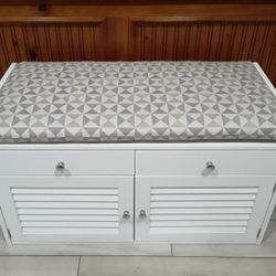 Small Storage White Color  32 W X 16 L X18 H Inches 