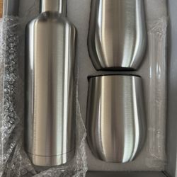 Wine Set Stainless Steel
