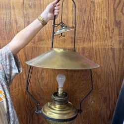 Vintage Hanging Oil Lantern Style Lamp