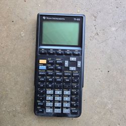 Texas Instruments T1-85 Calculator
