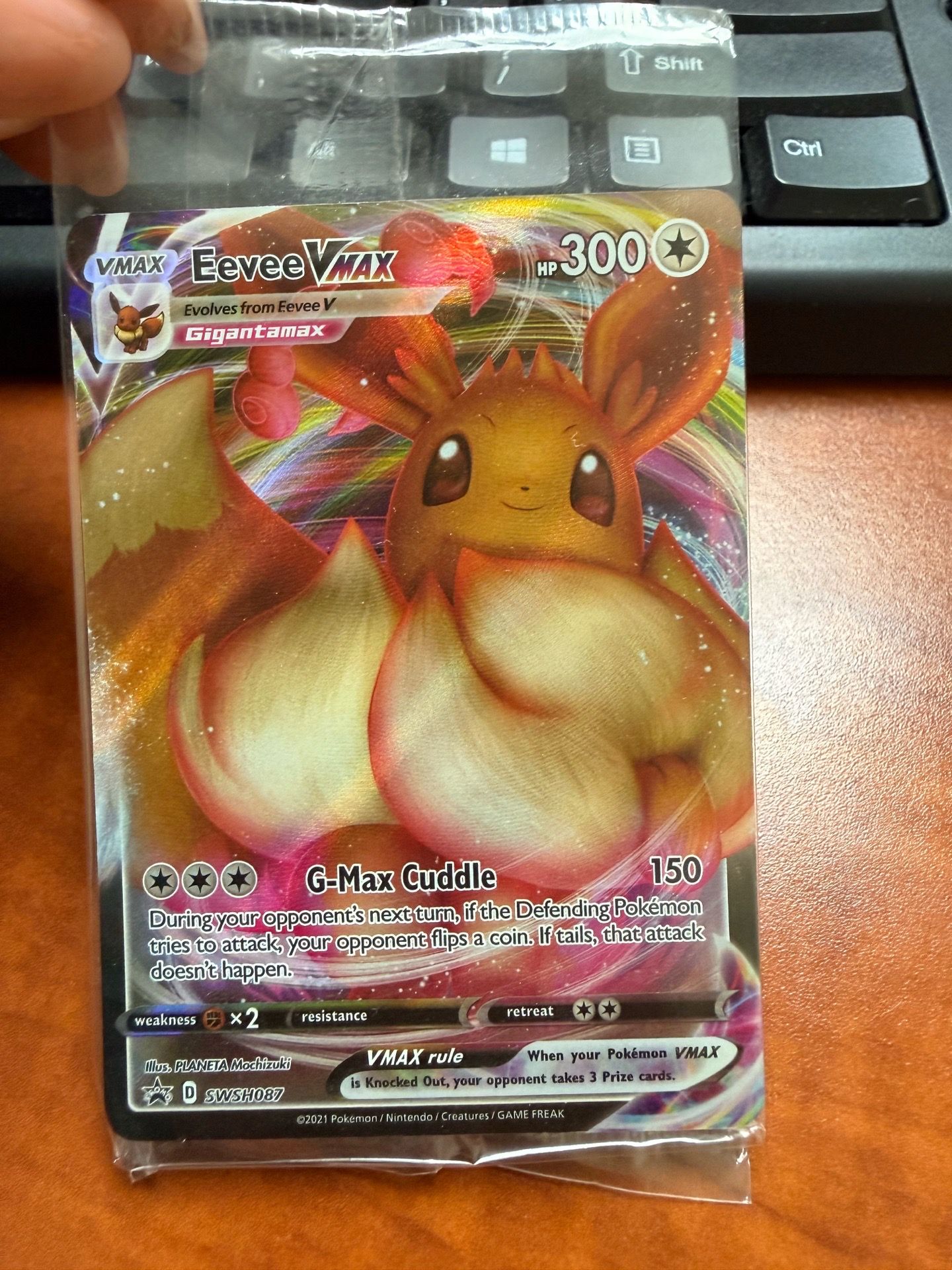 2021 Eevee VMAX SWSH087