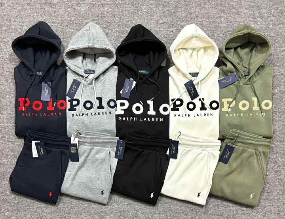Small- 3x Polo Sweater / Joggers Sets