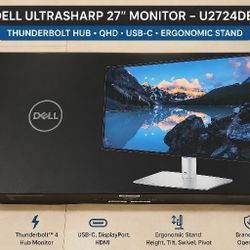 Dell UltraSharp 27” Monitor U2724DE – USB-C / Thunderbolt