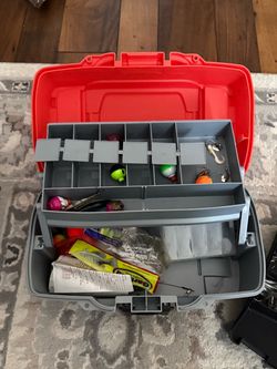 Plano Red and Grey Tackle Box